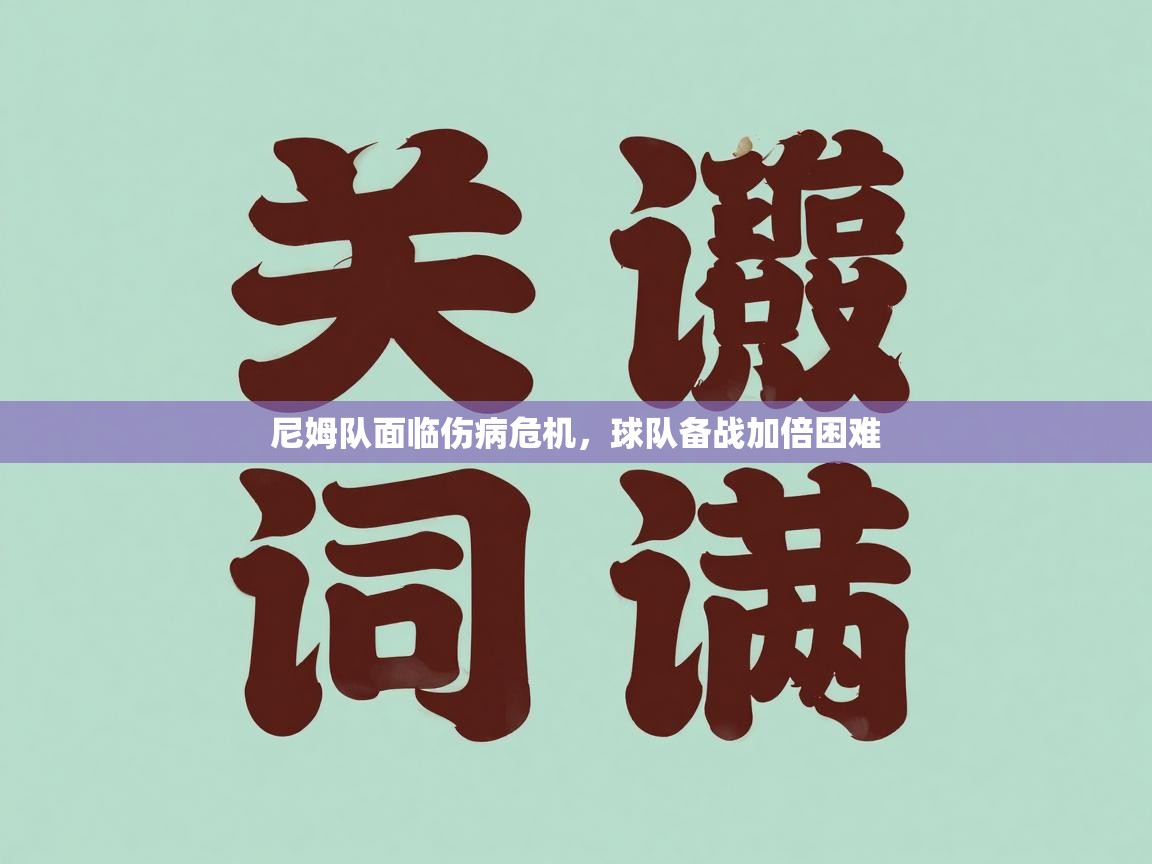 尼姆队面临伤病危机，球队备战加倍困难  第2张